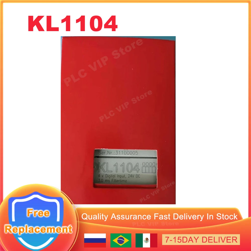 

KL1104 PLC Module KL 1104 Bus Terminal 4-channel digital input New In Box Expedited Shipping