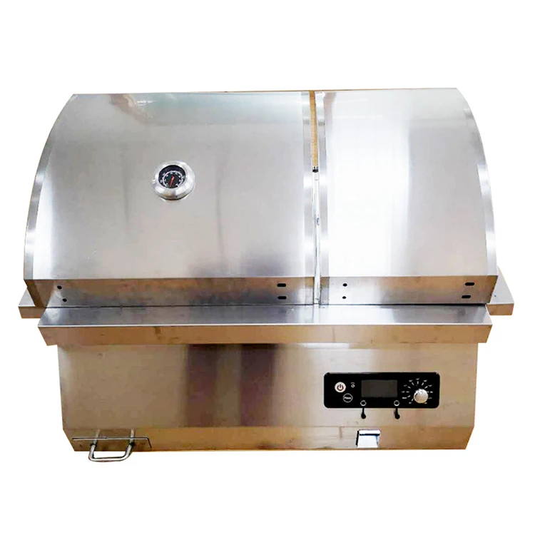 Heavy Duty Wood Pellet BBQ Smoker Grill With LCD controller