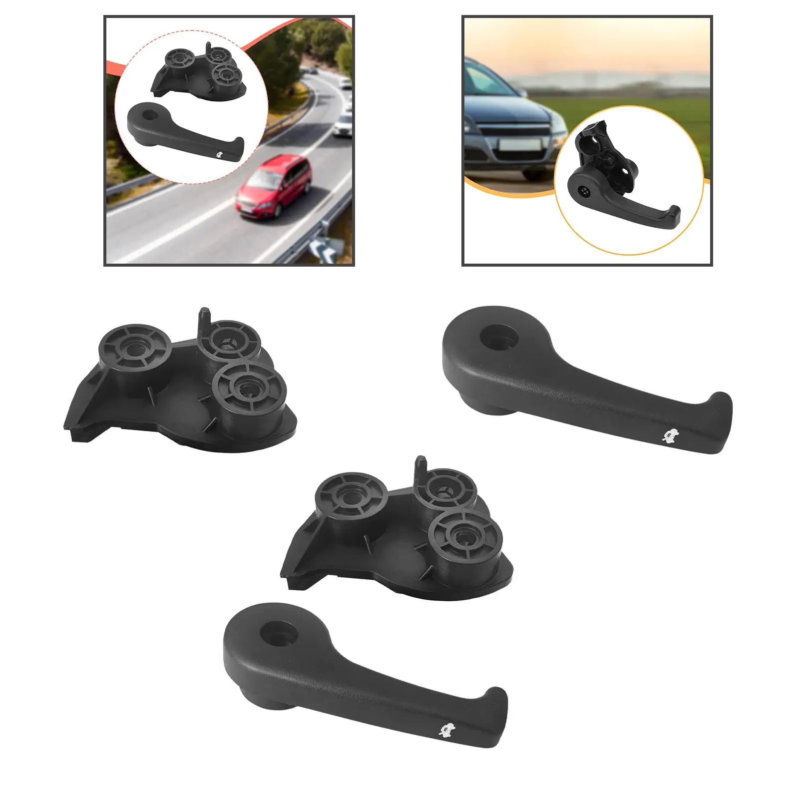 Kit de Base de manija de liberación de pestillo de capó, reemplaza directamente el accesorio