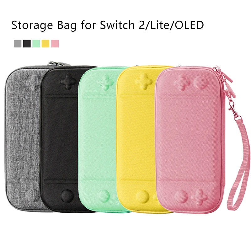 

For Switch 2 Portable Travel Storage Bag Anti-drop Protection Box Gaming Console Cover Pouch For Switch 2/Switch Oled/Lite