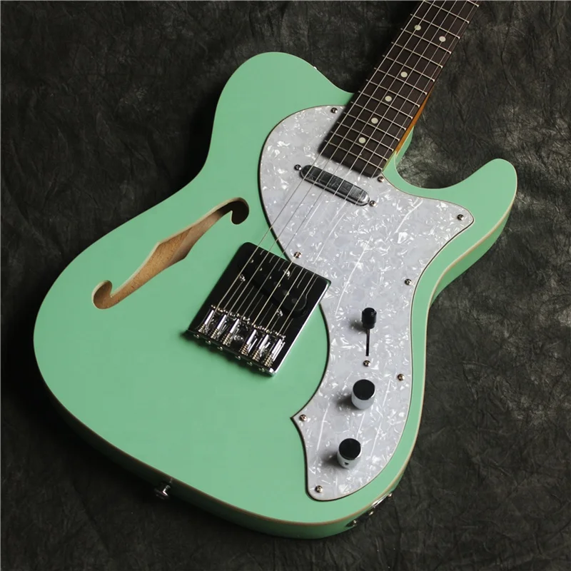 Thin Line Electric Guitar, Customized Logo, High Quality