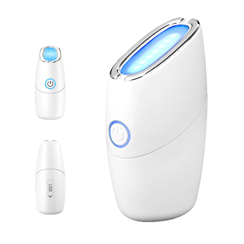 Beauty Device for Neck Ems lift Vibrating Face Massager Skin Rejuvenation with LED color light care