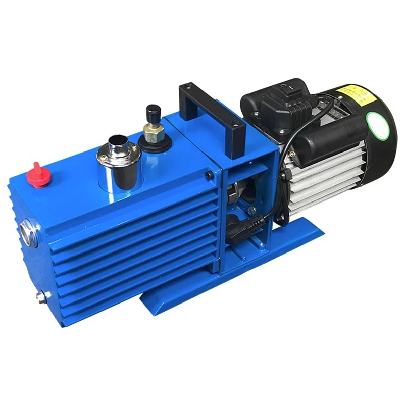 

2XZ-2 Rotary Vane Type Double Stage Vacuum Pump 2L/S Small Air Suction Pump Laboratory Aspirator Industrial Vacuum Machine 220V