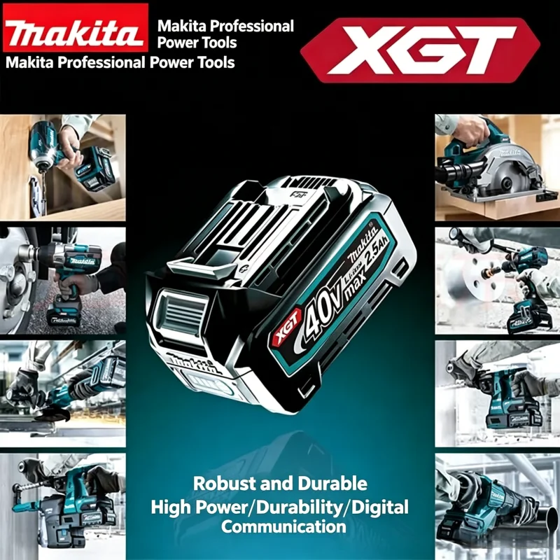 

Authentic Makita Universal Battery Pack, 18V 6.0Ah Li-ion, Exact Fit BL1860 BL1430, Reliable Current for Power Tools