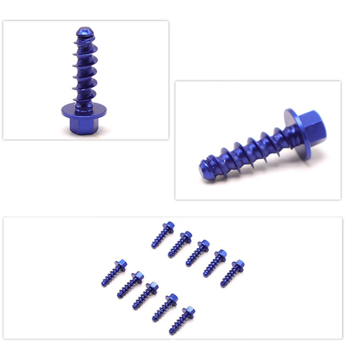 10 PCS Dirt Bikes Self Tapping Plastic Parts Screw Bolt Kit For KTM EXC EXCF XC XCF SX SXF 125 250 300 350 400 450 500 1997-2023