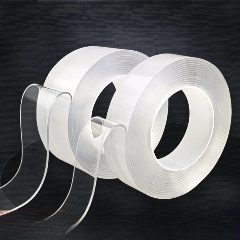 High-Adhesion Nano Double-Sided Tape Hooks Acrylic Transparent Magic Tape Waterproof Nano Adhesive