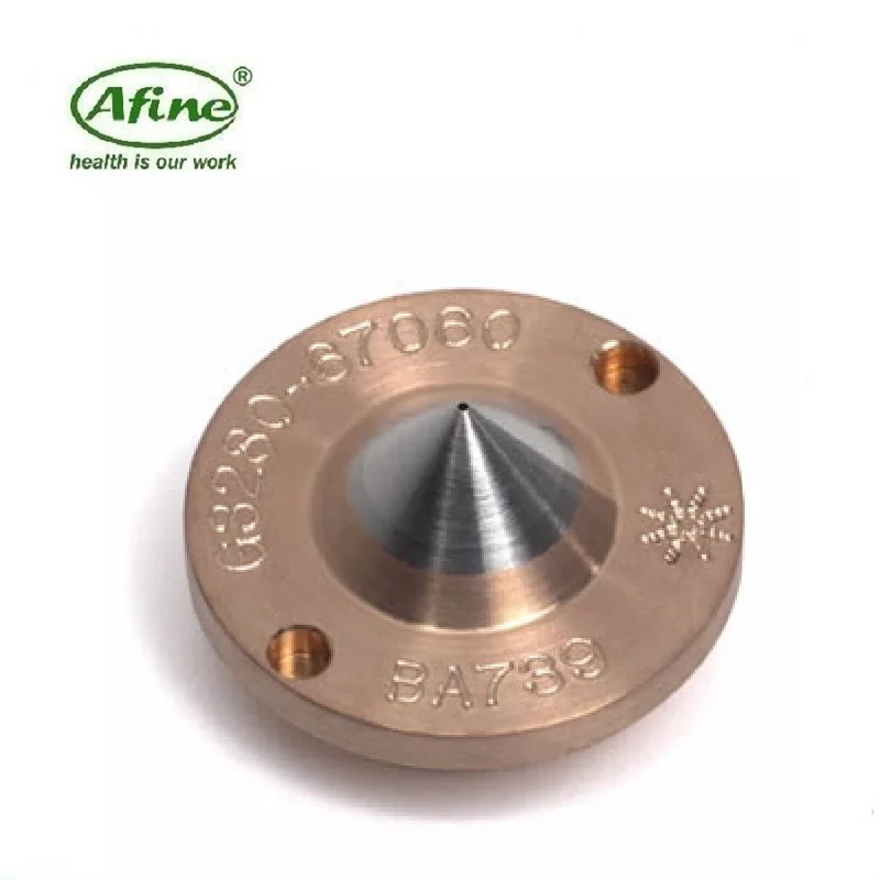 AFINE Agilent G3280-67060 ICP-MS Skimmer Cone for 7700, 7800, 7850, and 8800 with X-Lens, Platinum-Tip with Copper Base