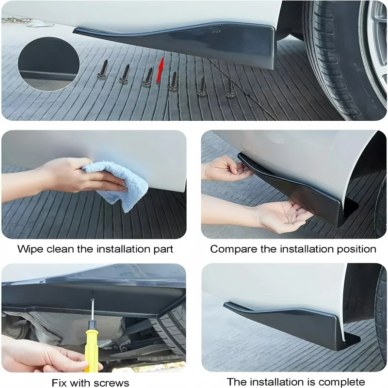 直径48cmの光沢のあるバンパーブレード,車の保護とアプリケーター用のユニバーサルアクセサリー,rs4 rs5 rs6 a6 c6 c5 a4 a3