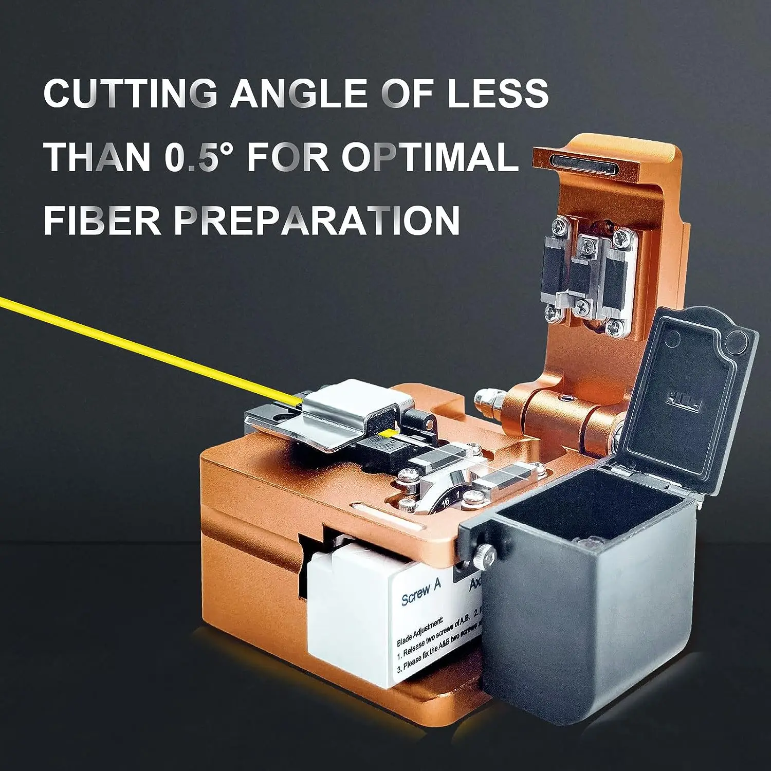 Imagem -04 - Fibra Óptica Fusion Splicer Fibra Óptica Cutelo Faca de Corte Signal Fire Ai-9 Ai8c