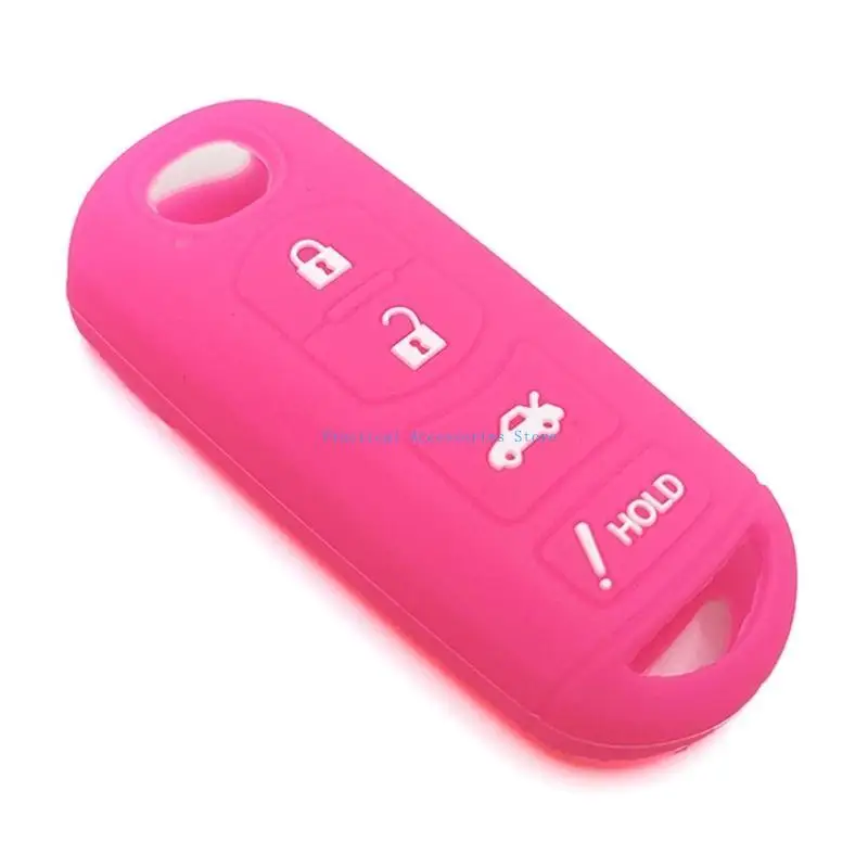 

U75E Silicone Car Remote Keys Cover Case for Soft Rubber Skin 4 Button For 2 3 6 Demio Atenza Axela CX5 CX-3 CX7 CX-9