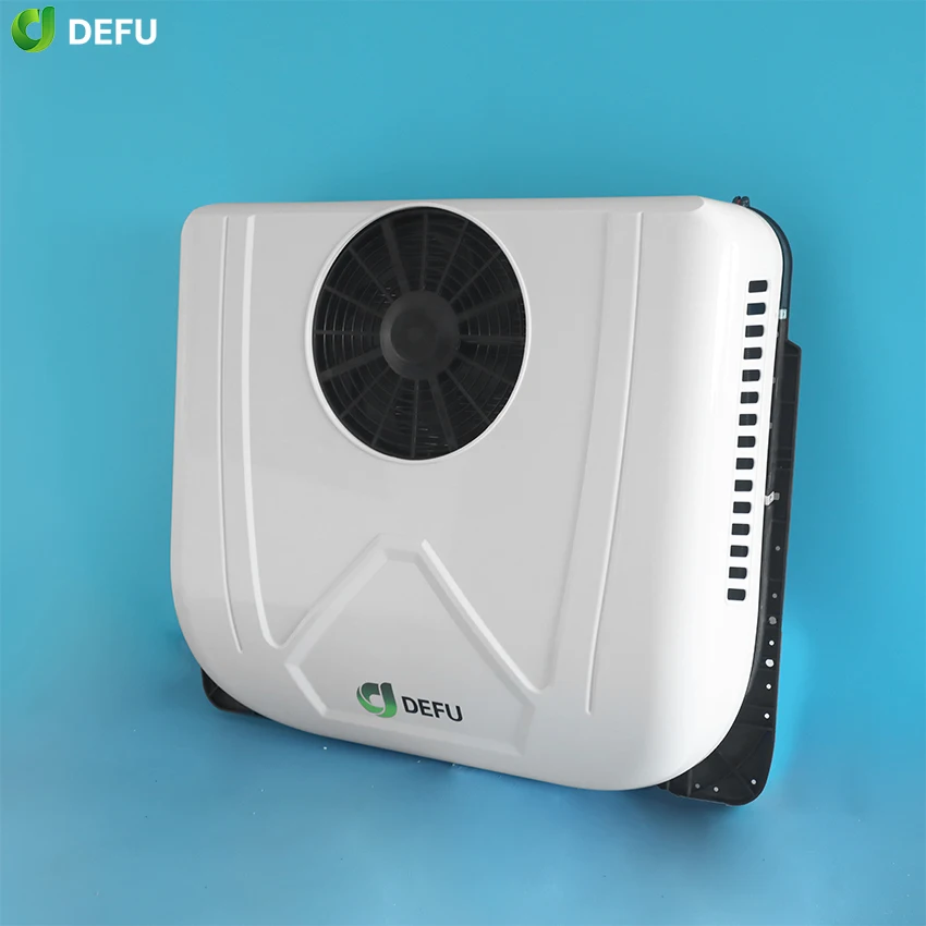 

Rooftop Double Fan Auto Blowing Parking Air Conditioners Air Conditioning 12v For Van Truck Cabin