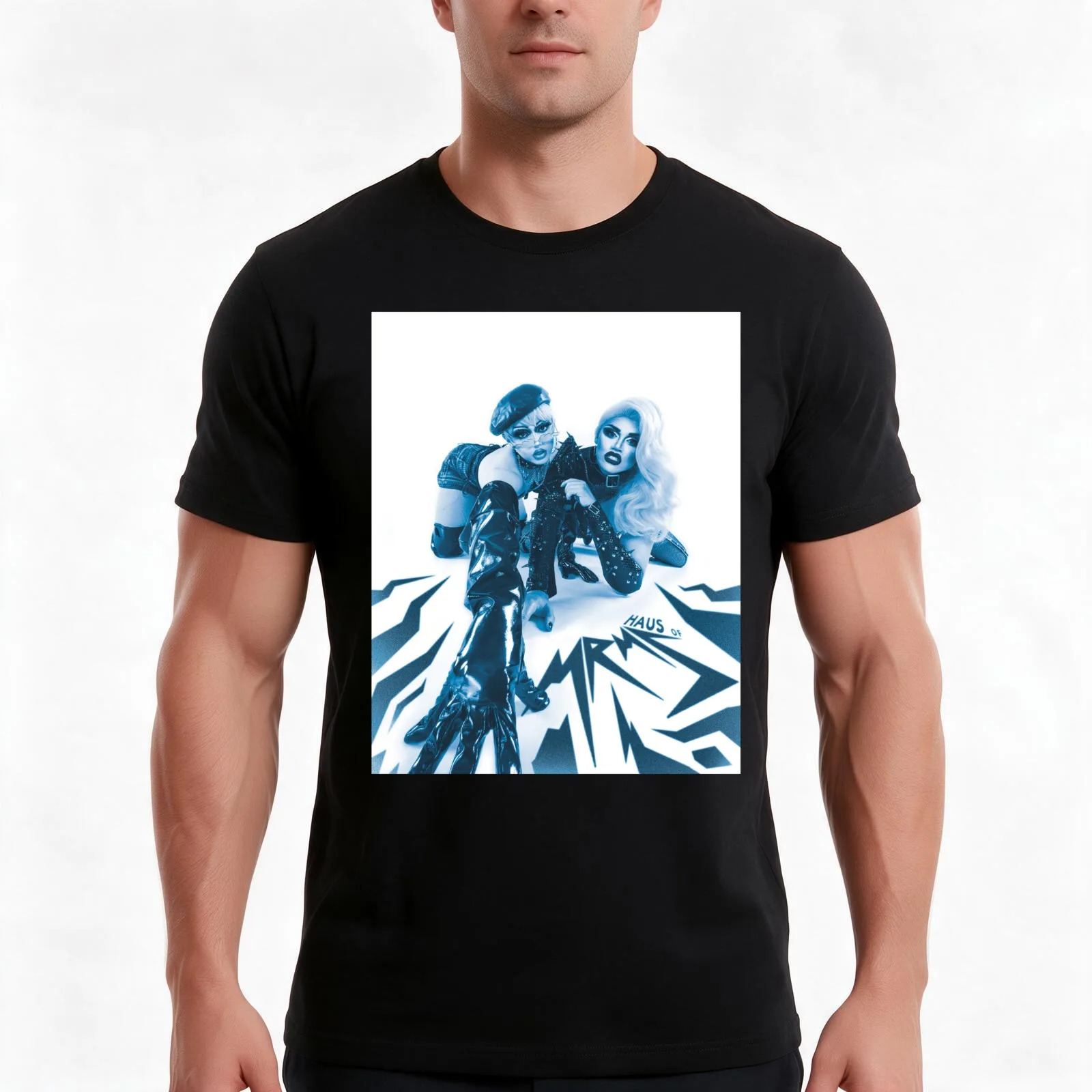 MR MS Crawl T-Shirt, Summer Casual Cotton Tee, Oversized Streetwear Tops, Vintage Graphic Print, Loose Fit Short Sleeve