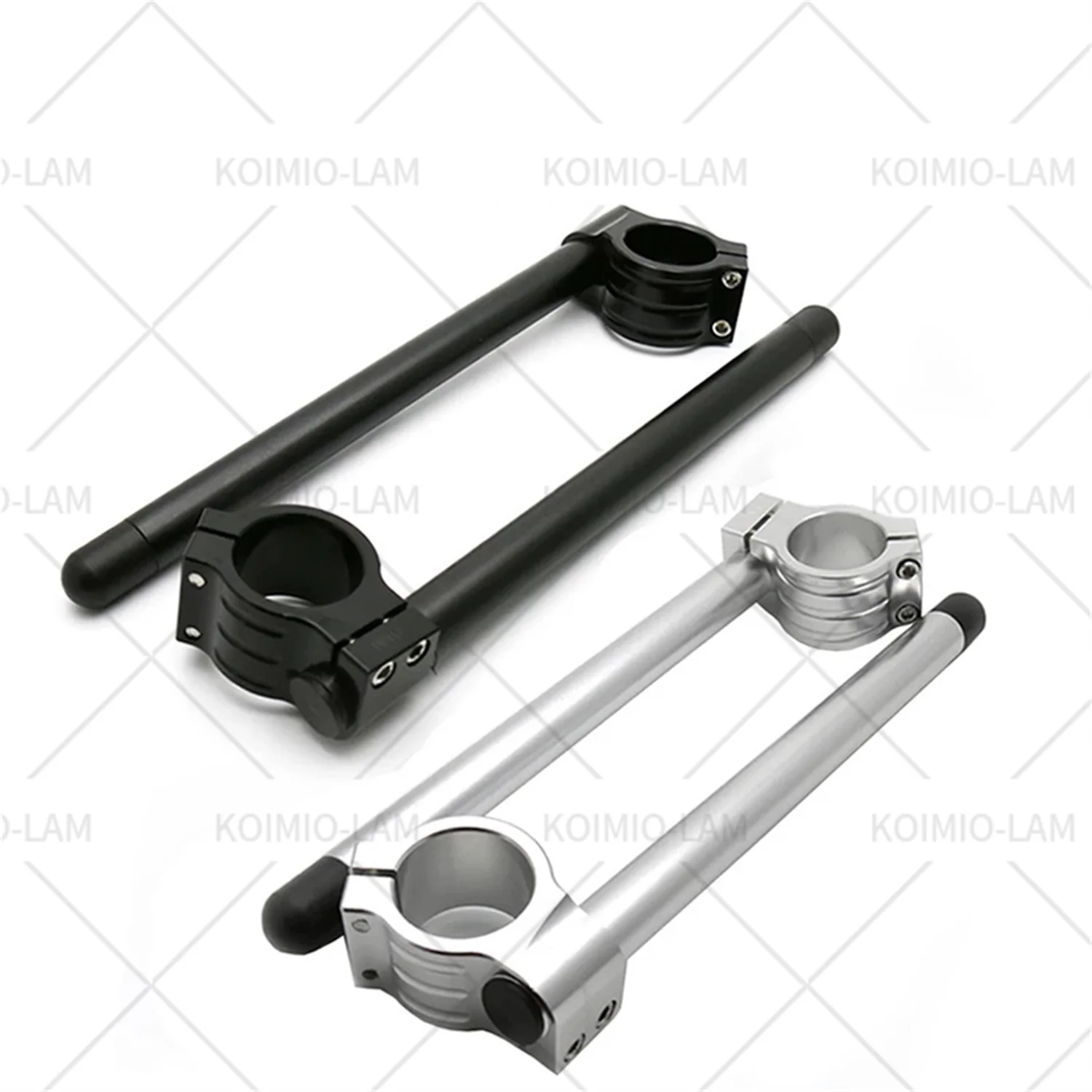 Passend für KAWASAKI NINJA ZX6R ZX636 ZX10R 2003 - 2025 CNC Motorrad Trennbarer Lenker Lenkerhalter Clip-ons – Detail 2