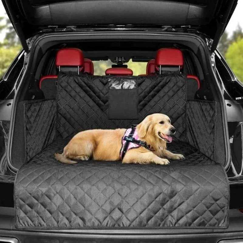 Trunk Pet Mat for Tesla Model Y 2023 Dog Seat Cover Fabric Oxford Waterproof Bedding Interior Protection Accessory