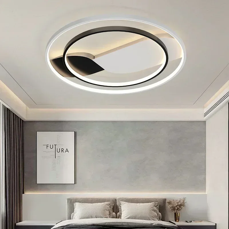 Modern Simple LED Ceiling Lamp For Living Dining Room Study Bedroom Aisle Chandelier Home Decoration indoor Light Fixture Lustre