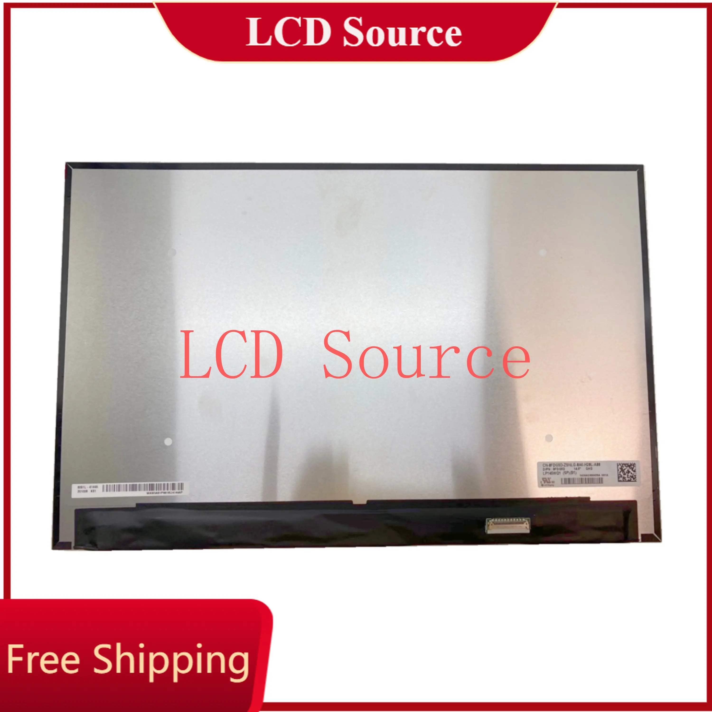 

LP145WQ1 SPB1 DP/N 0FDG5D N145GCG-GT1 QHD matrix laptop lcd screen panel Display IPS 40PINS EDP 14.5 inch 2560*1600 100%sRGB