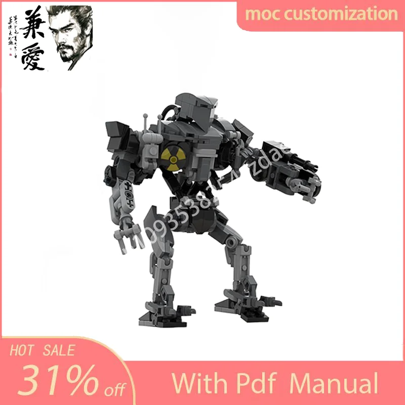 

NEW 263PCS Moc RoboCAIN - Caine Evil Arrogant Robots Model Building Blocks Creative Assembly Building Blocks Birthday Toys Gift