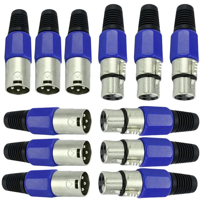 5Pcs 3 Pin Xlr Dmx …