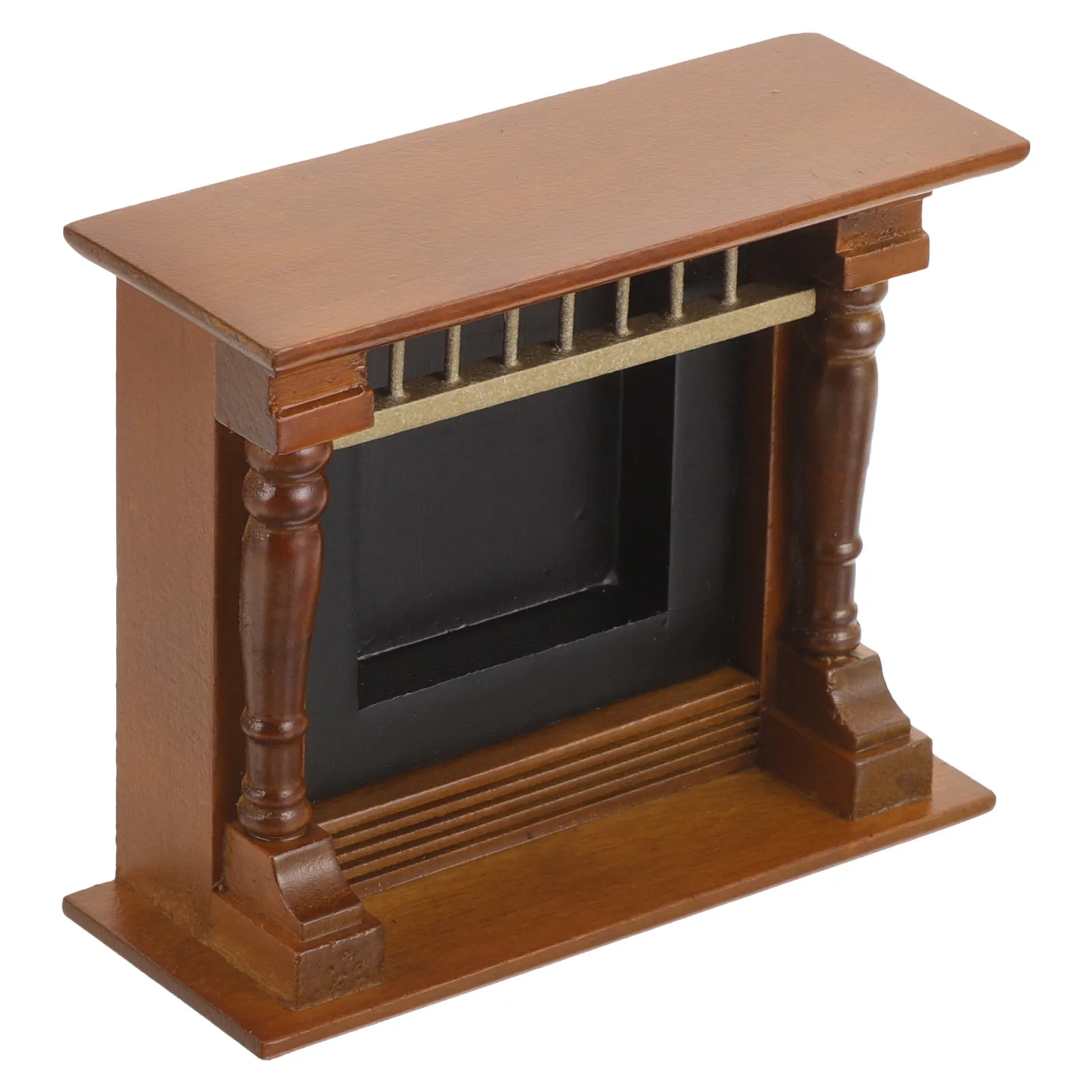 

Миниатюрный деревянный камин: маленькие аксессуары для декора миниатюрного дома, для обстановки миниатюрных домиков, для поделок своими руками, крошечный камин