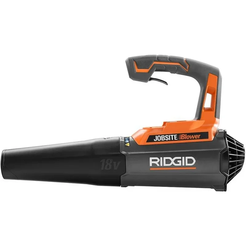 RIDGID 105 MPH draadloze GEN5X 18 volt handblazer op de werkplek