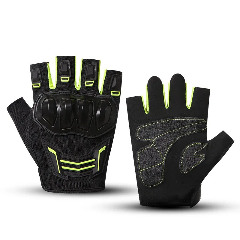 NEW Moto Gloves Cycling Protective Gloves Men's Sport Shooting Training Fighting Outdoor Bicycle Riding Half Finger Gloves