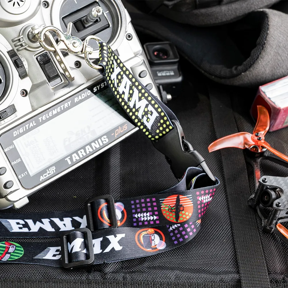 FPV Radio Neck Strap Adjustable Lanyard Metal Hook Transmitter Colorful Strap For RC Radios