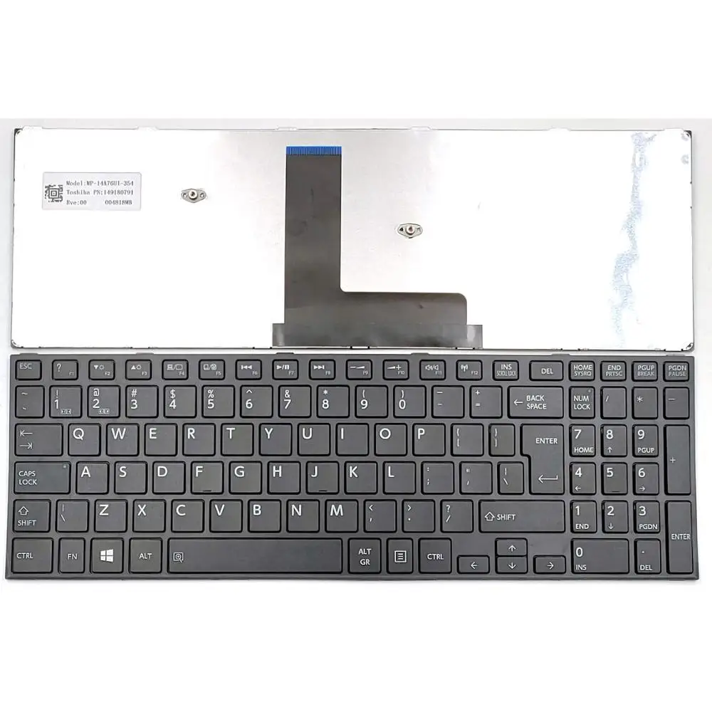 

New Laptop Keyboard for Toshiba Satellite C55-B5202 C55-B5212KL C55-B5213KL C55-B5214KL C55-B5246 C55-B5260KM Series