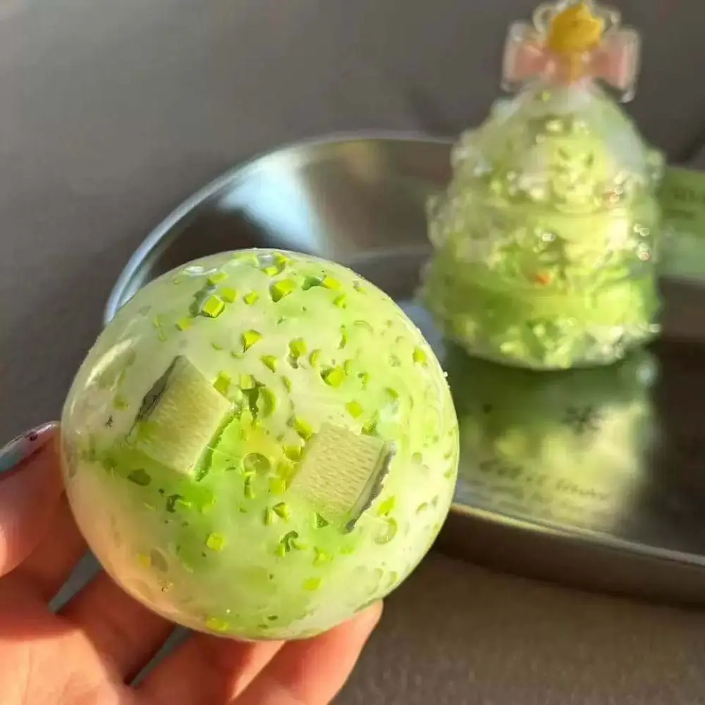 Satisfying Sound Crunchy Squishy Toys Non-bounce Handmade Building Blocks Squeeze Shapable Pinch Sensory Fidget Ball