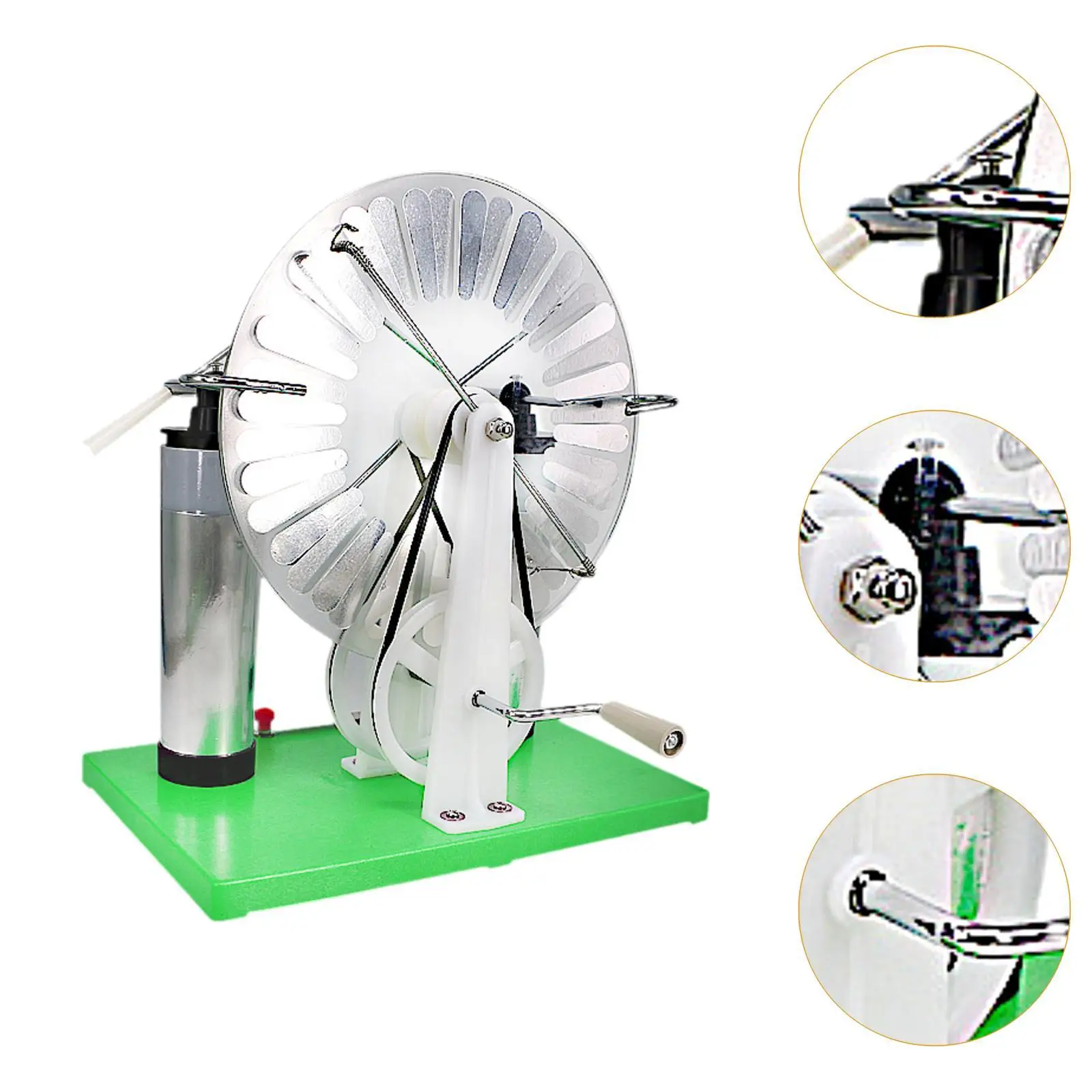 Electrostatic Generator Teaching Experiment Creative Easy to Install Physics Static Generator Demonstration Tool for Learning