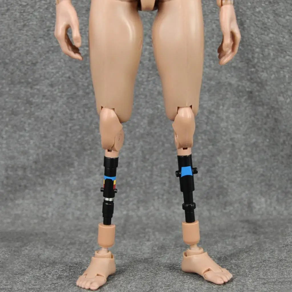 1/6 Scale Accessories Metal Leg Artificial Limb for 12 