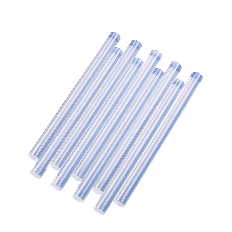 hit productTransparent Hot Melt Glue Sticks High Viscosity Glue Stick Eva Hot Melt Strip 7mm 11mm