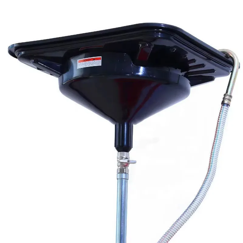 High Quality 26 Gallon Plastic Drain Tank Extractor Collector Collector with Hose for Garage Workshop