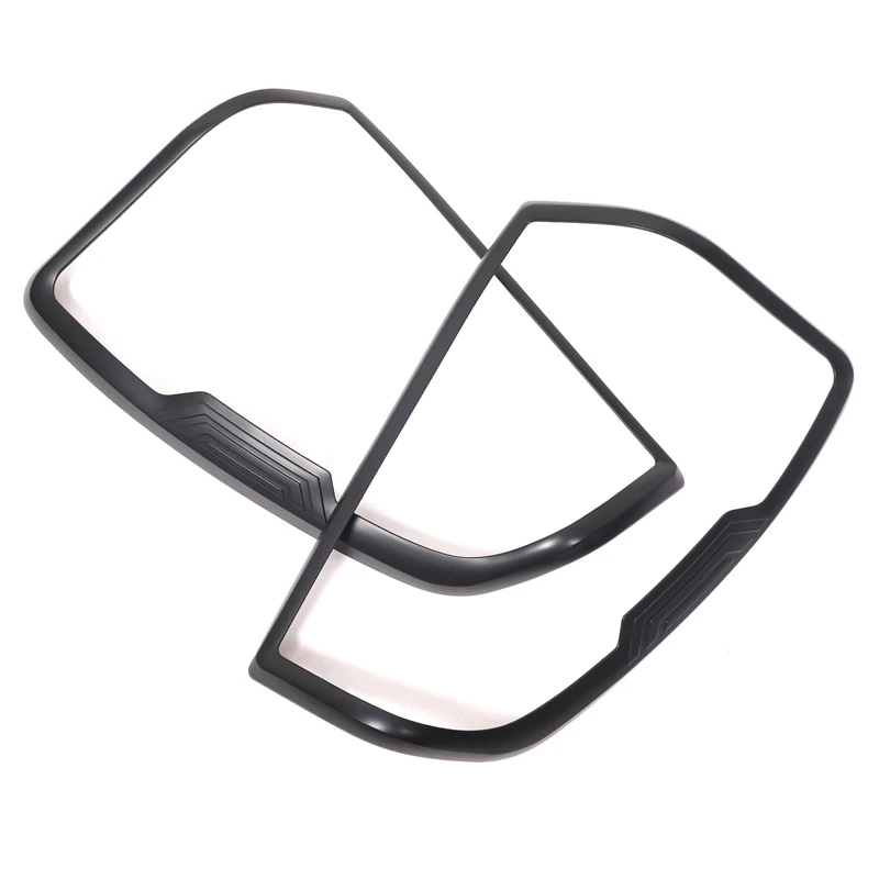 

For Mazda BT50 2021-2025 ABS Matt Black Car Front Rear Headlights Taillight Turn Signal Frame Cover Trim Car Accessories