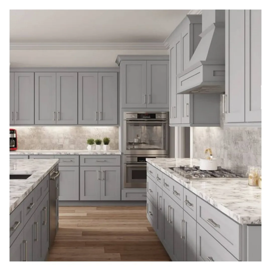 Furniture Complete Open Kitchen Household Modern Light Luxury Waterproof Cabinet Integrated Cupboard