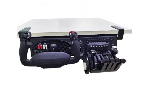 With Honeycomb Design Multifunctional Desk Mount  Throttle Quadrant Flight Simulator Joystick