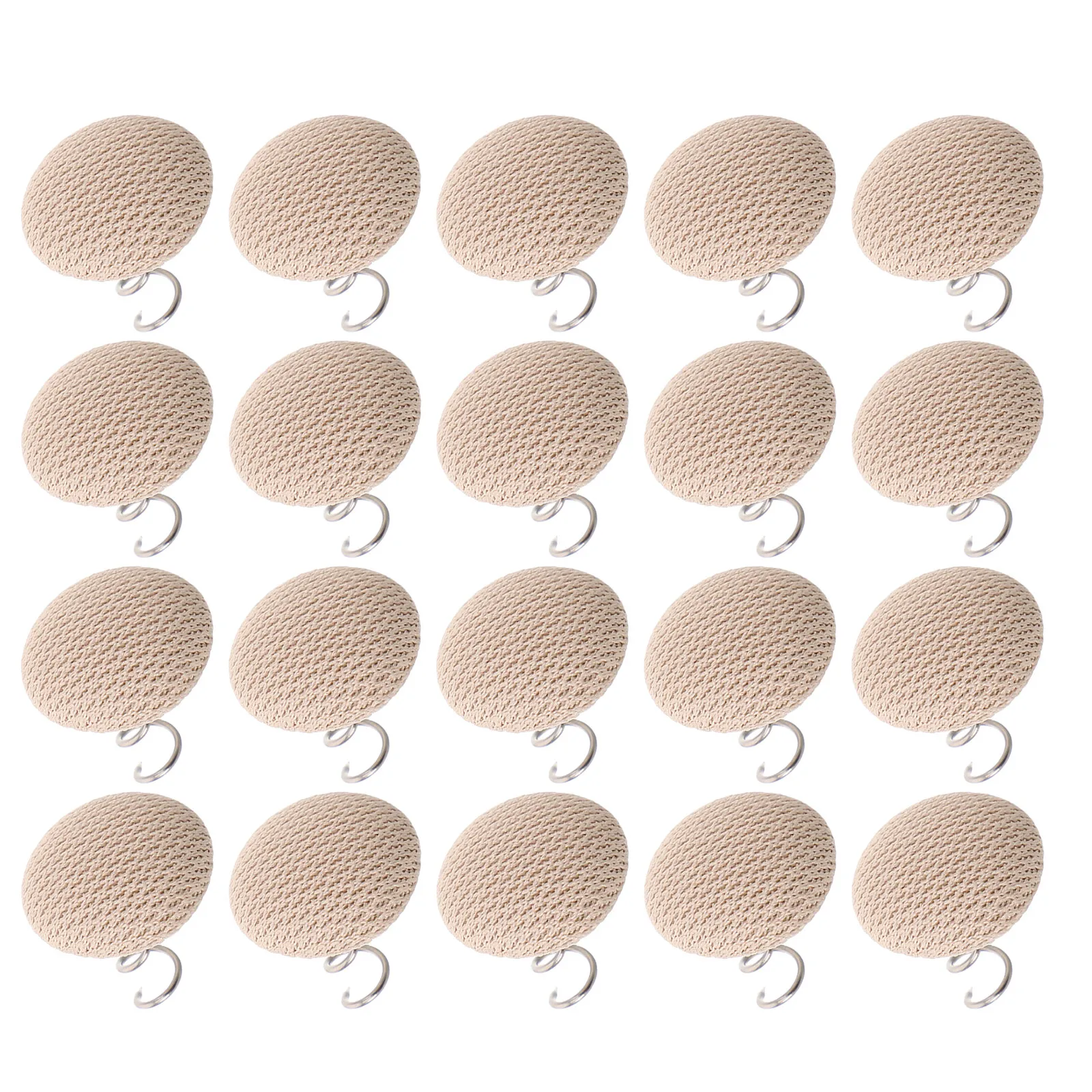 40Pcs Bedskirt Pins Stainless Steel Spiral Upholstery Screws Long Shank Tacks for Furniture Fabric Securing Bed Frames Sofa