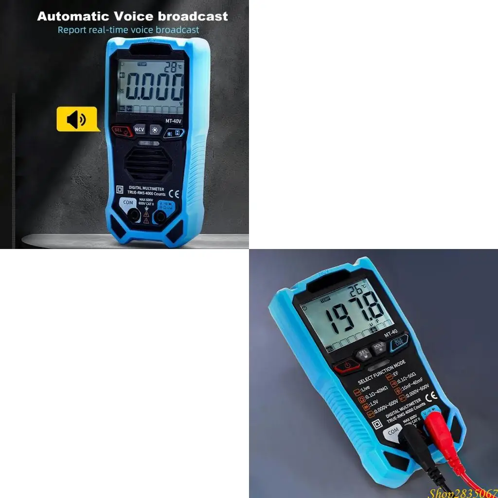 

Многофункциональный цифровой мультиметр-вольтметр, подходящий для комплексных электрических испытаний в промышленных и домашних