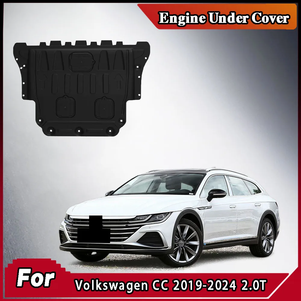 

For Volkswagen CC 2019-2024 2.0T Engine Chassis Shield Splash Bottom Protection Board Car Accessories Under Cover