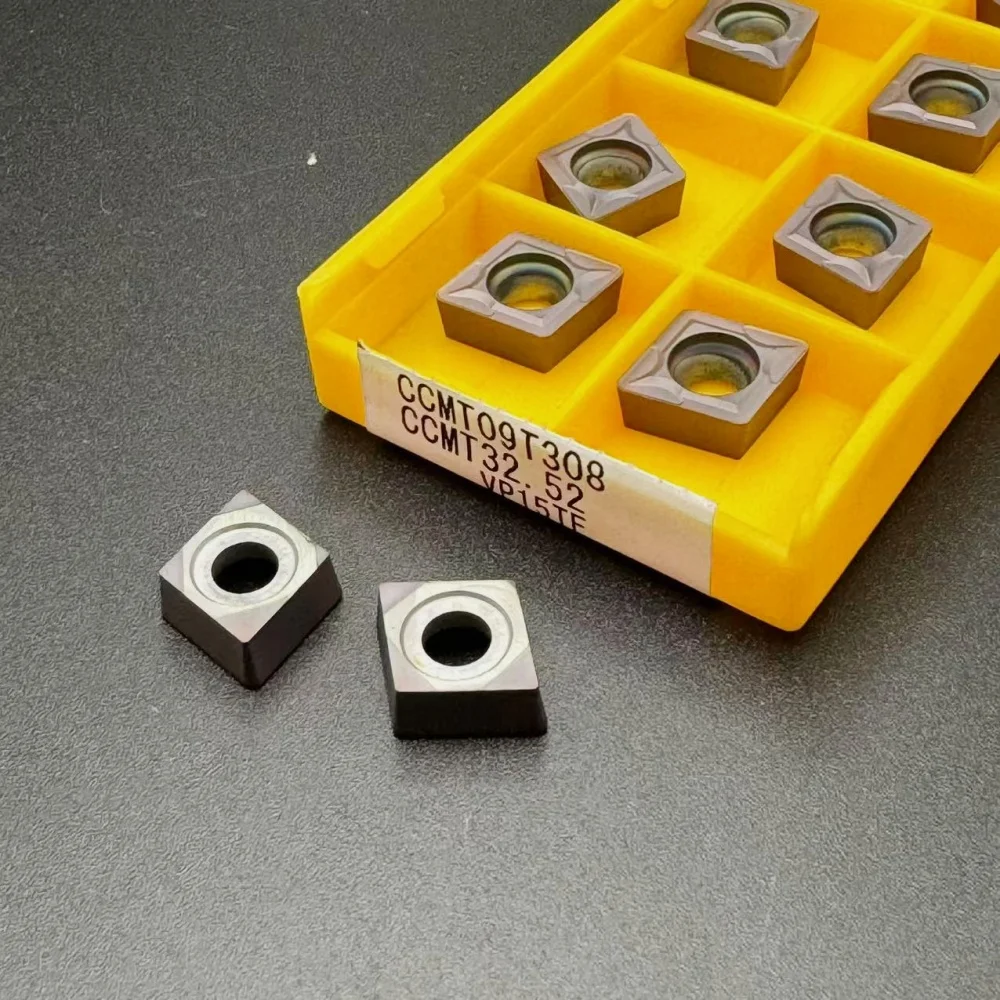 

Carbide Inserts CCMT09T308 External Turning Tool for Stainless Turning Insert CCMT 09T308 Lathe Cutter Tools