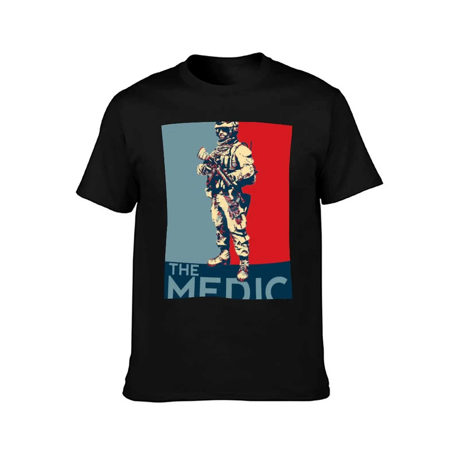 Battlefield 3 Medic T-Shirt Stylish Graphic Short Sleeve Top
