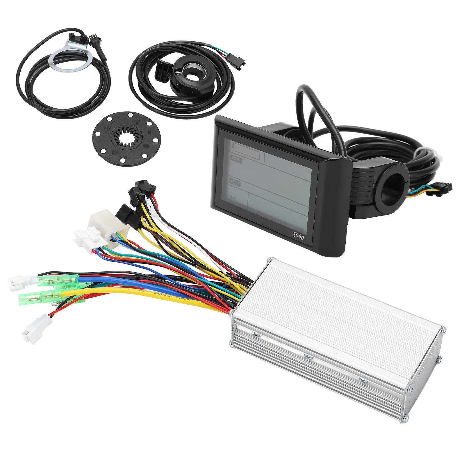 

Electric Bike Controller Kit 22A Common Controller 36V 48V with LCD S900 Panel for 500W Motor