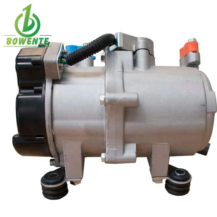 Universal 12V Auto Air Conditioning Electric Car Ac Compressor 12 V Permanent Magnet Brushless DC Motor Standard Size -40C - 85C