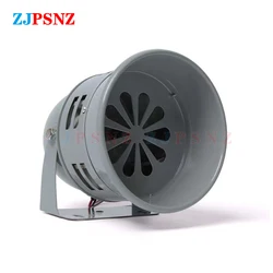 DC12V 24V 110V AC220V AC110V MS-290 Metal Motor Siren Automotive Air Raid Siren Horn Industrial Alarm Sound Electrical Guard