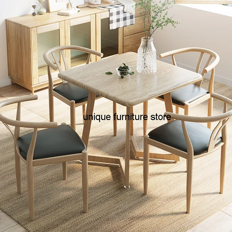 

Nordic Style Coffee Tables Modern Home Square Minimalist Lounge Coffee Tables Kitchen Mesas De Madera Comedor Household Items