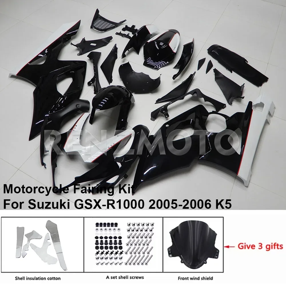 For Suzuki GSX-R1000 2005-2006 K5 K6 Fairing Motorcycle Set Body Kit Decoration Plastic Guard Plate Accessories Shell S1005-105a