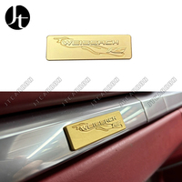 992 Badge Decal Tail Cap WEISSACH GT3RS Interior LOGO  Metal For Porsc 911 991 992 Carrera Turbo Targa