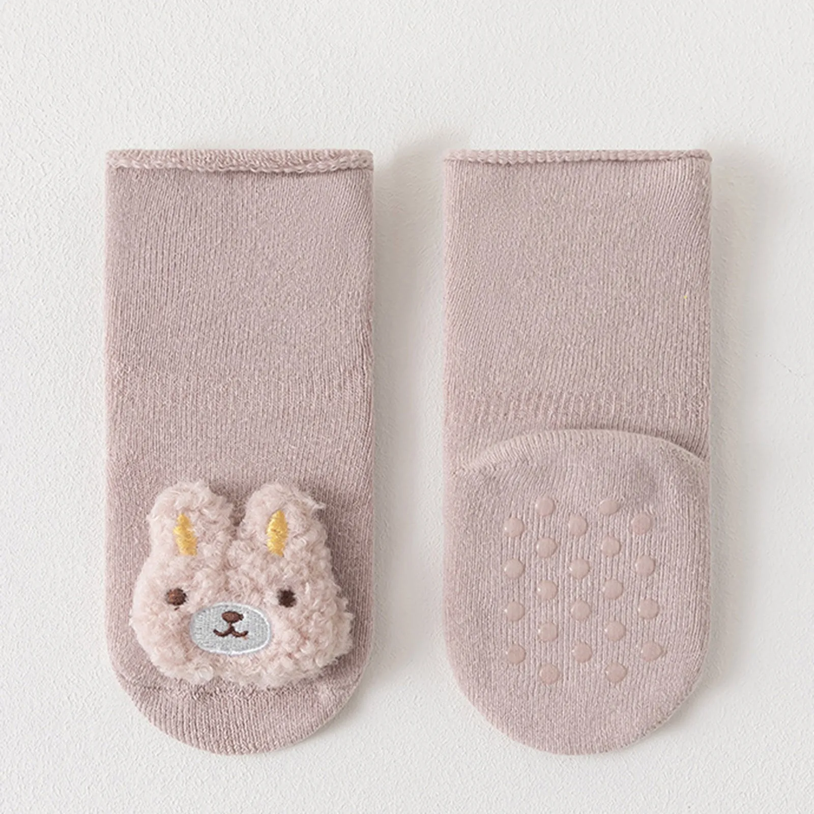 Winter Boys Girls Socks Thick Terry Toddler Baby Socks For Toddler Boys Girls Warm Print Anti Slip Floor Children's Socks 0-5Y