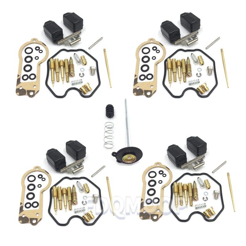 

4 X Motorcycle Carburetor Carb Repair Kit For 1977-1978 Honda CB550 CB550K Four CB 550K With Accelerator Pump Diaphragm