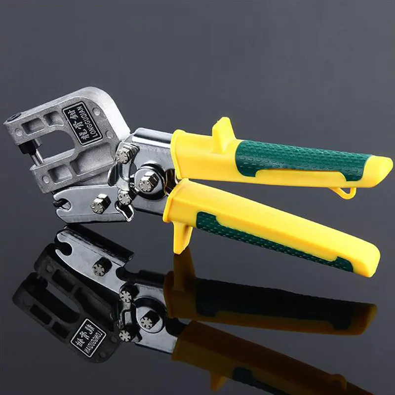 

Aluminum Alloy 10inch Handle Stud Crimper Pliers Plaster Board Drywall Tool For Fastening Metal Studs High Quality