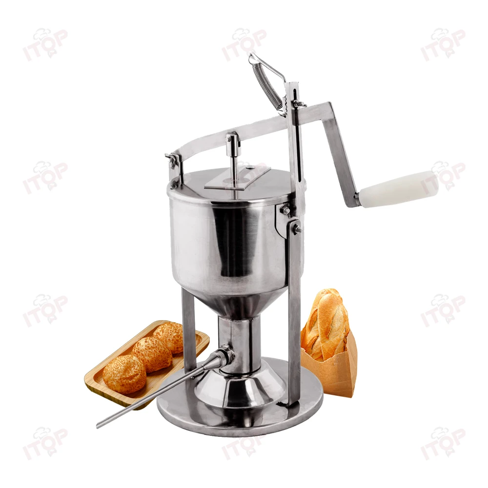 Electricsmall Croissant pastelería Cupcake pan galleta Donut mermelada mantequilla hojaldre crema relleno máquina de llenado precio